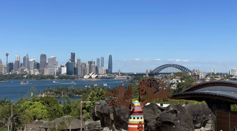 Our first proper day out as residents was Sydney Zoo.